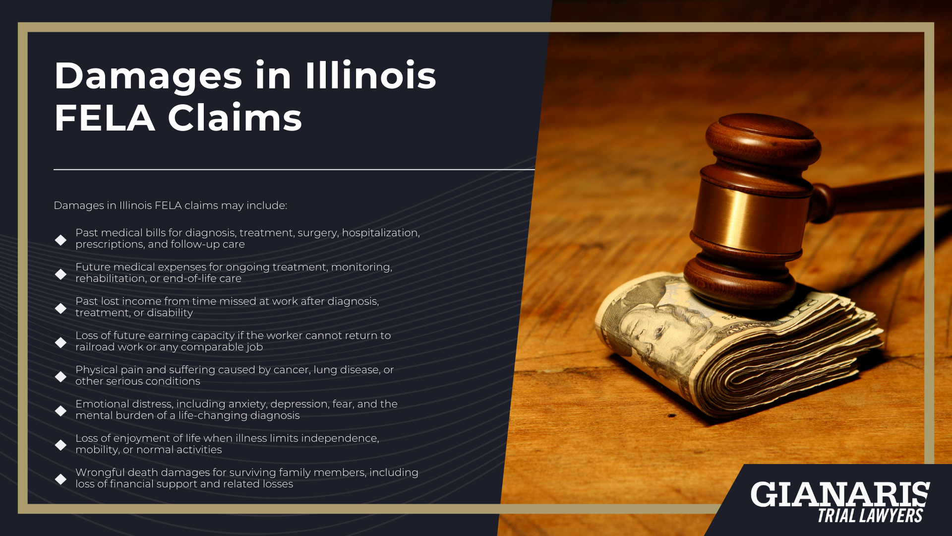 Types of Illinois Railyards and Railroad Operations; Major Illinois Railroad Locations ; Chemical Exposure Risks in Illinois Rail Operations; Common Toxic Substances in Illinois Railroad Work; Health Risks of Chemical Exposure in Illinois Railroad Work; How Railroad Workers in Illinois Can Seek Justice for Chemical Exposure; What is the Federal Employers Liability Act (FELA); Gathering Evidence for a Railroad Worker Cancer Claim; Damages in Illinois FELA Claims