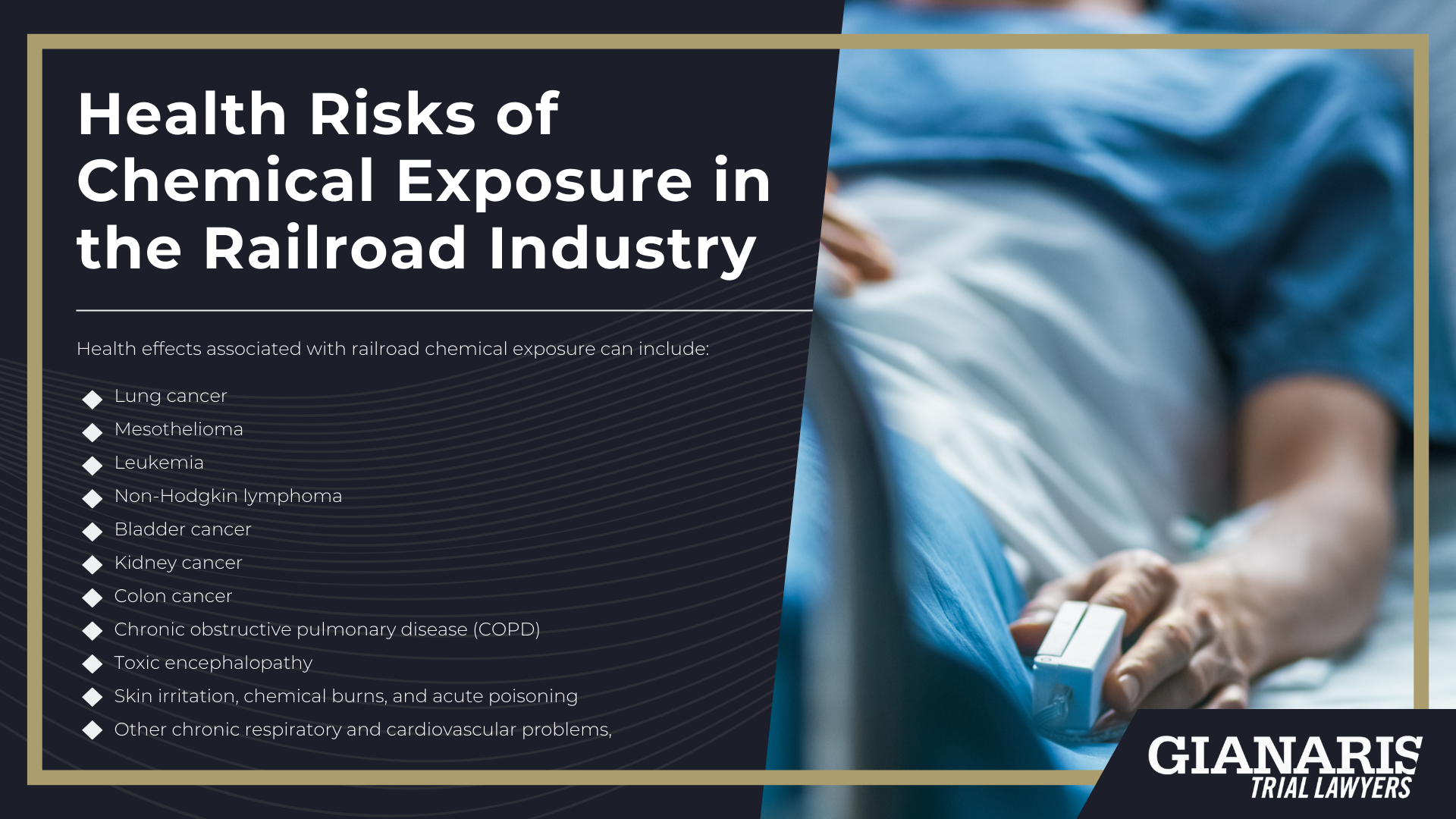 Types of Railyards and Railroad Operations (2); Chemical Exposure Risks in Rail Operations; Health Risks of Chemical Exposure in the Railroad Industry