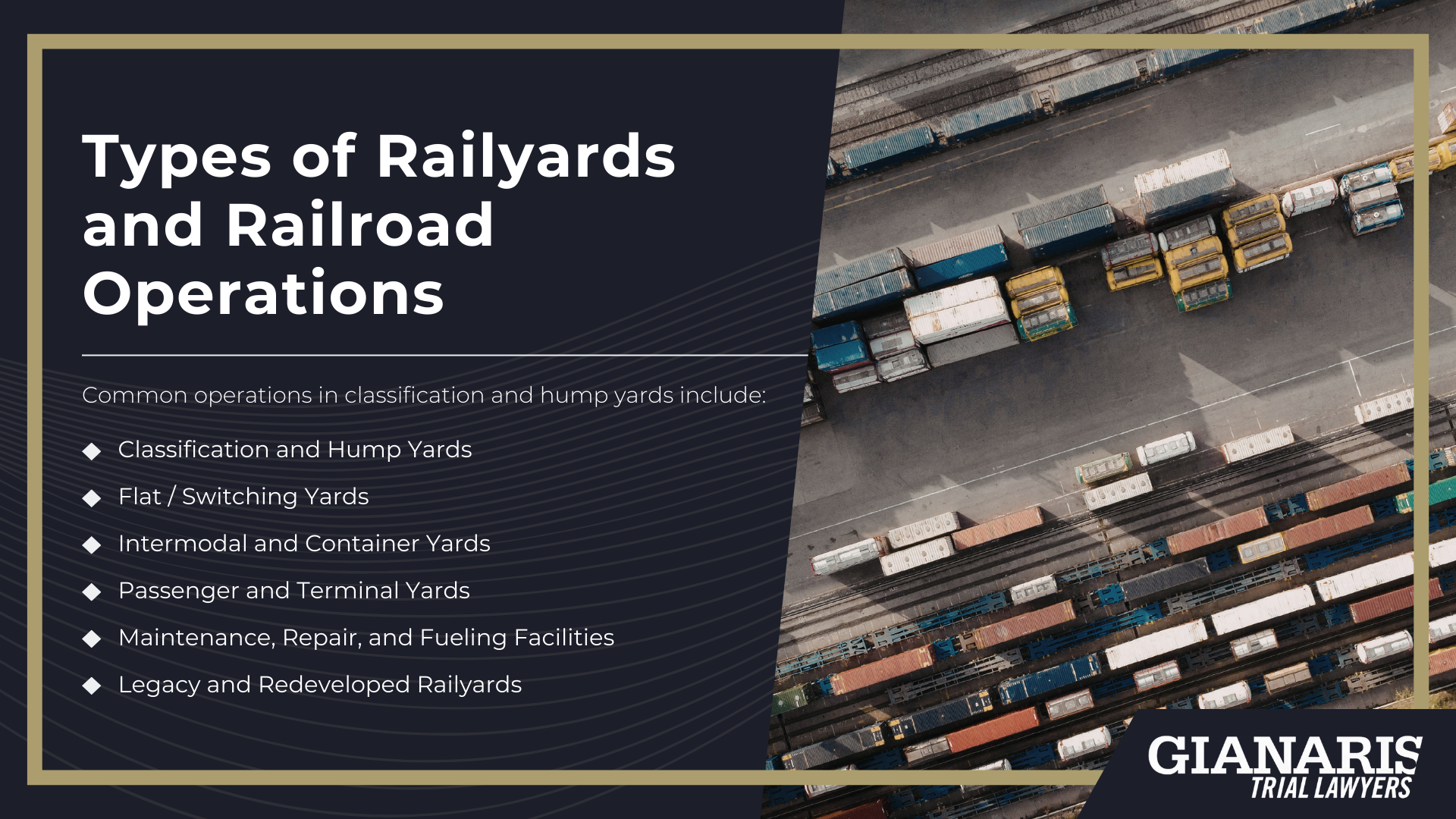 Types of Railyards and Railroad Operations (2)