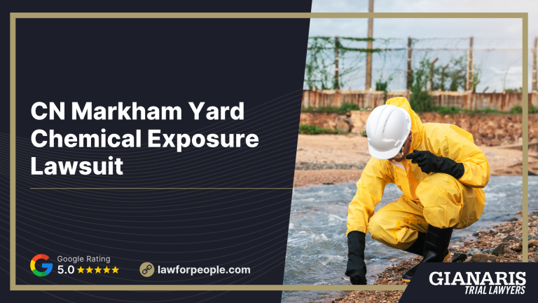 CN Markham Yard Chemical Exposure Lawsuit