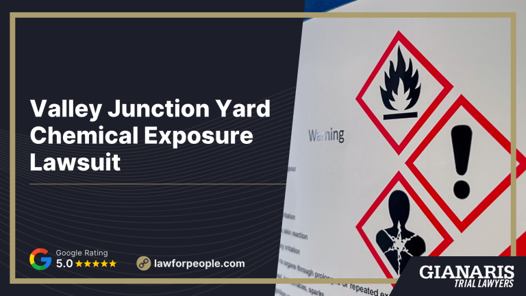Valley Junction Yard Chemical Exposure Lawsuit
